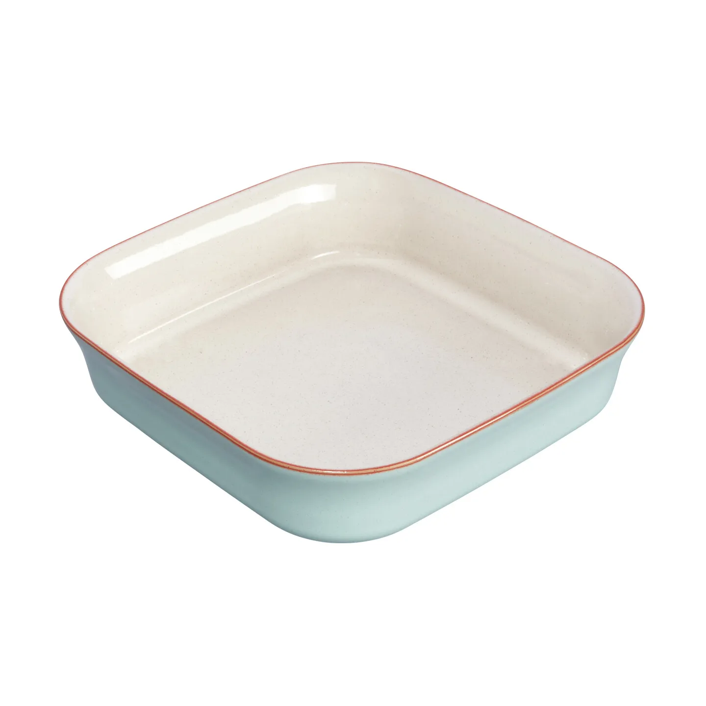 Denby Heritage Pavilion ildfast form Blå-beige, firkantet