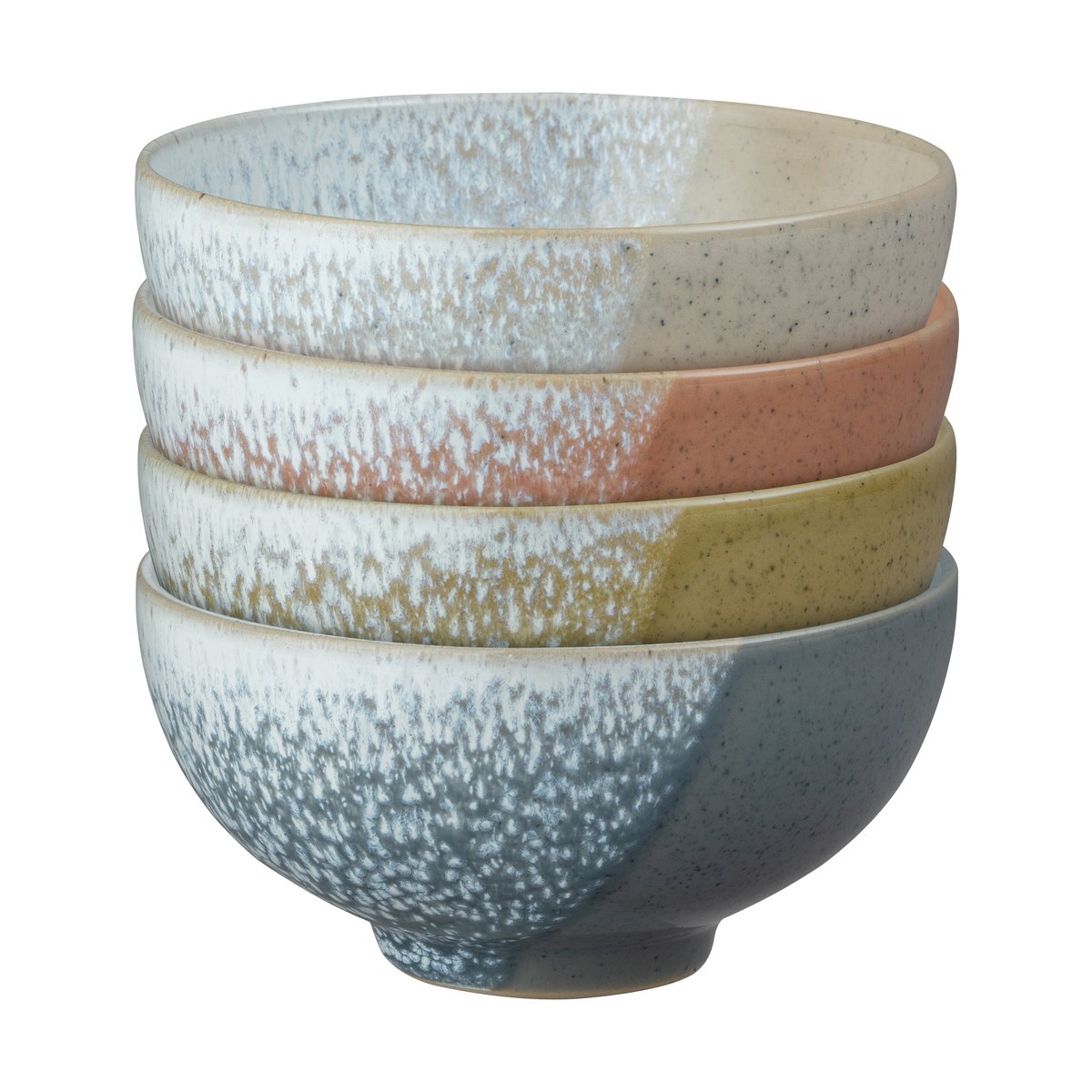 Denby Kiln Accents skål Ø13 cm 4-pk Multi