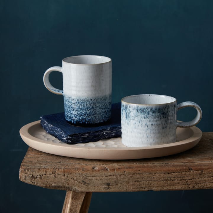 Kiln blue ridged kopp liten, 29,5 cl Denby