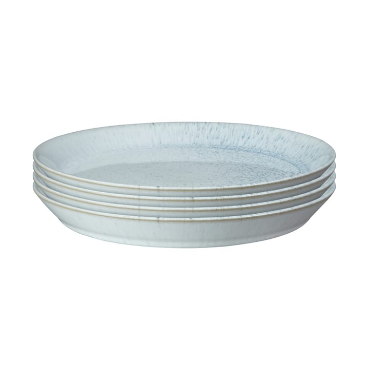 Kiln blue tallerken 4-pakning - Medium, Ø21,5 cm - Denby