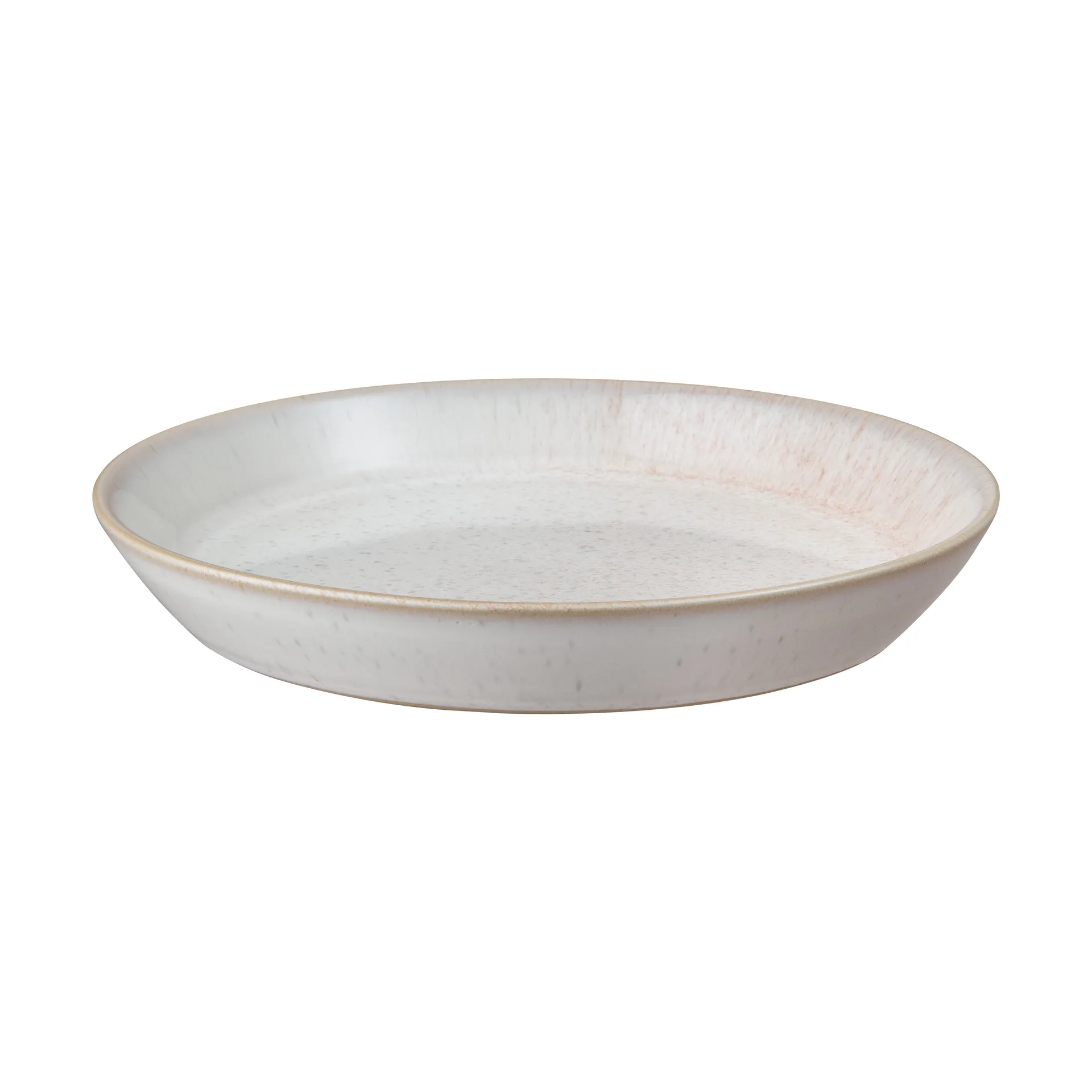 Kiln Coral asjett, Koral-beige, Ø17 cm Denby