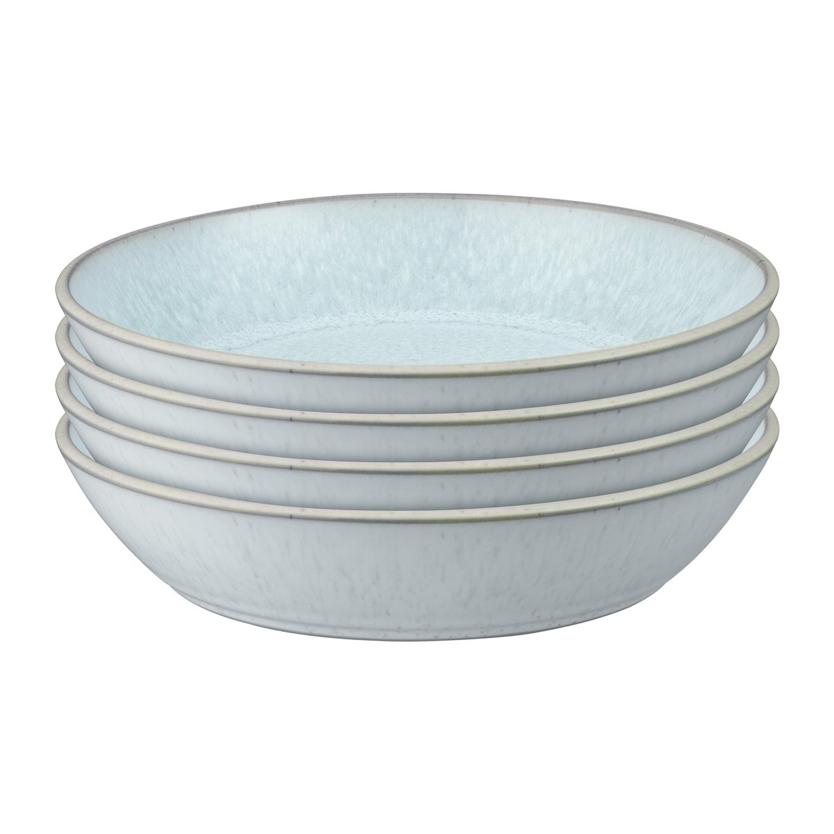 Denby Kiln pastaskål Ø 22 cm 4-pakning Green