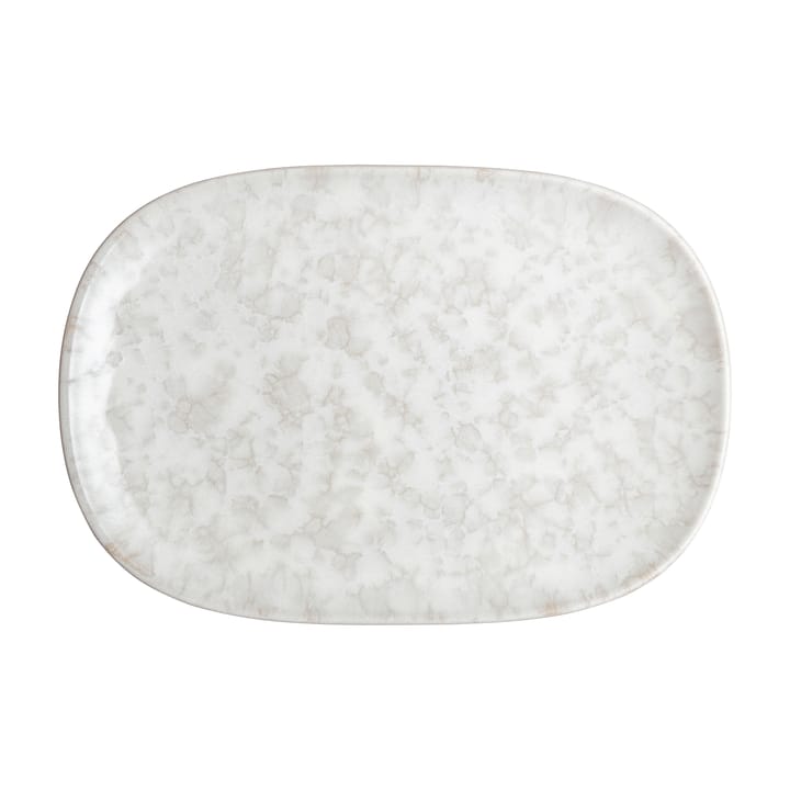 Modus Marble tallerken 17,5x26 cm, Hvit Denby