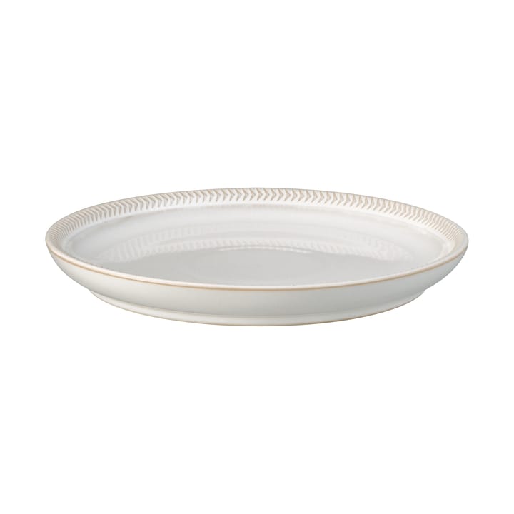 Natural Canvas coupe tallerken 21 cm, Textured Denby