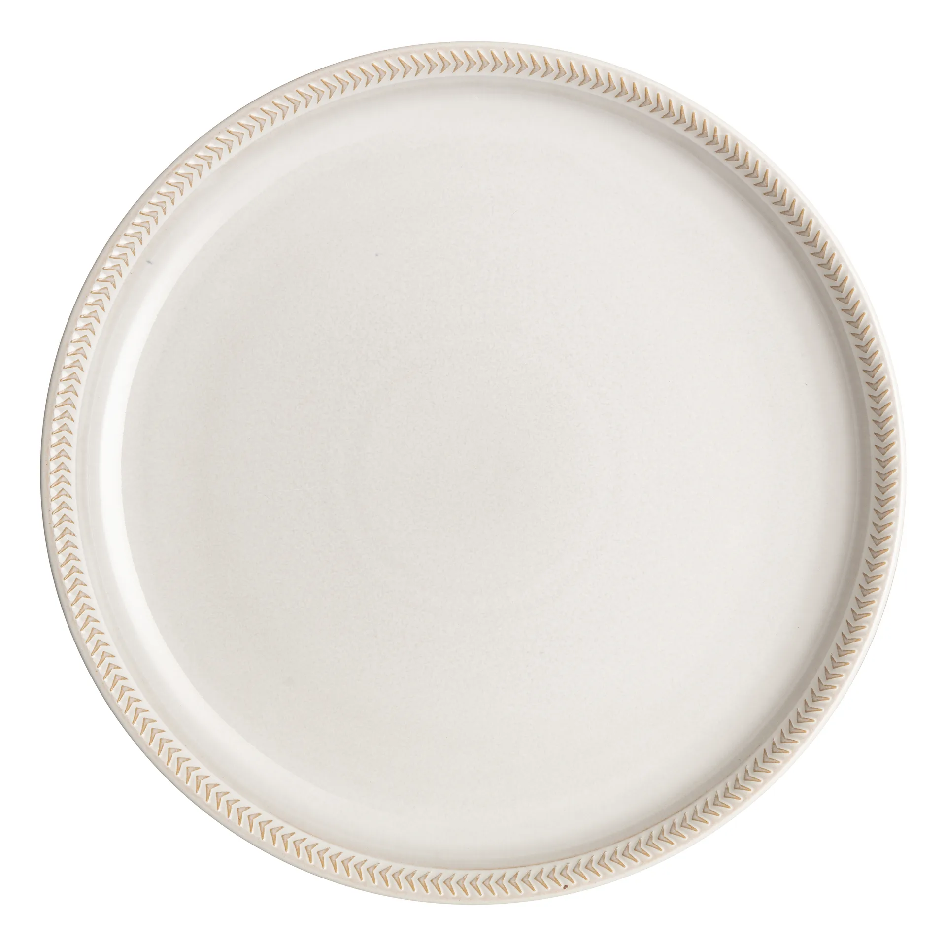 Natural Canvas coupe tallerken 26 cm, Textured Denby