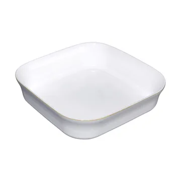 Natural Canvas ildfast form - Beige, firkantet - Denby