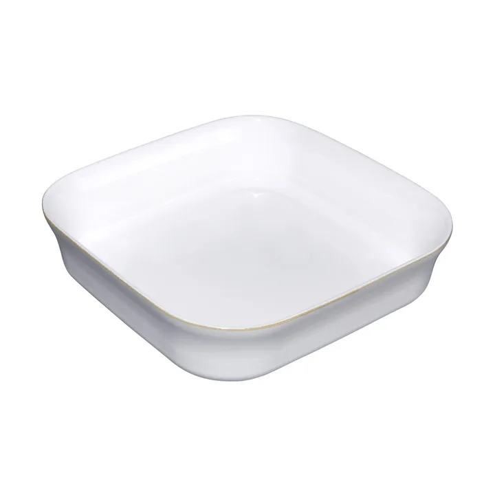 Natural Canvas ildfast form - Beige, firkantet - Denby