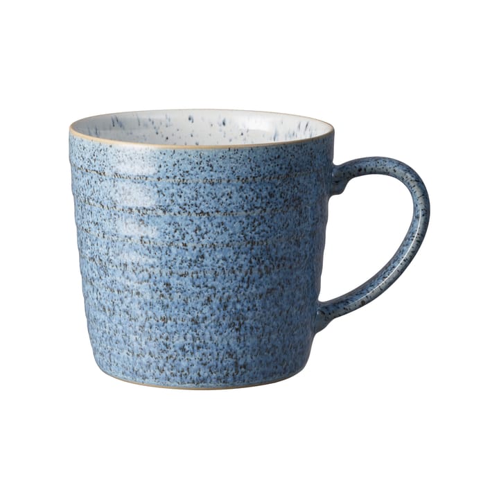 Studio Blue riflet kopp 40 cl, Flint-chalk Denby