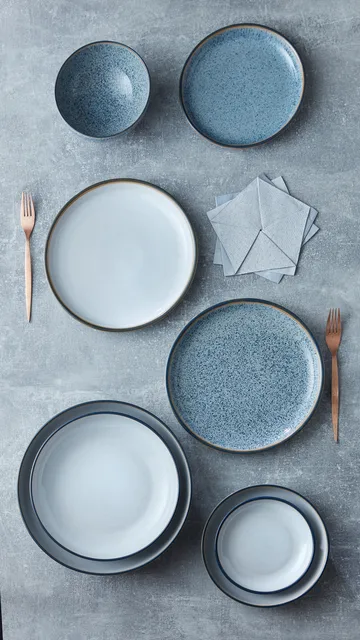 Studio Grey coupe tallerken 26 cm - Granite - Denby