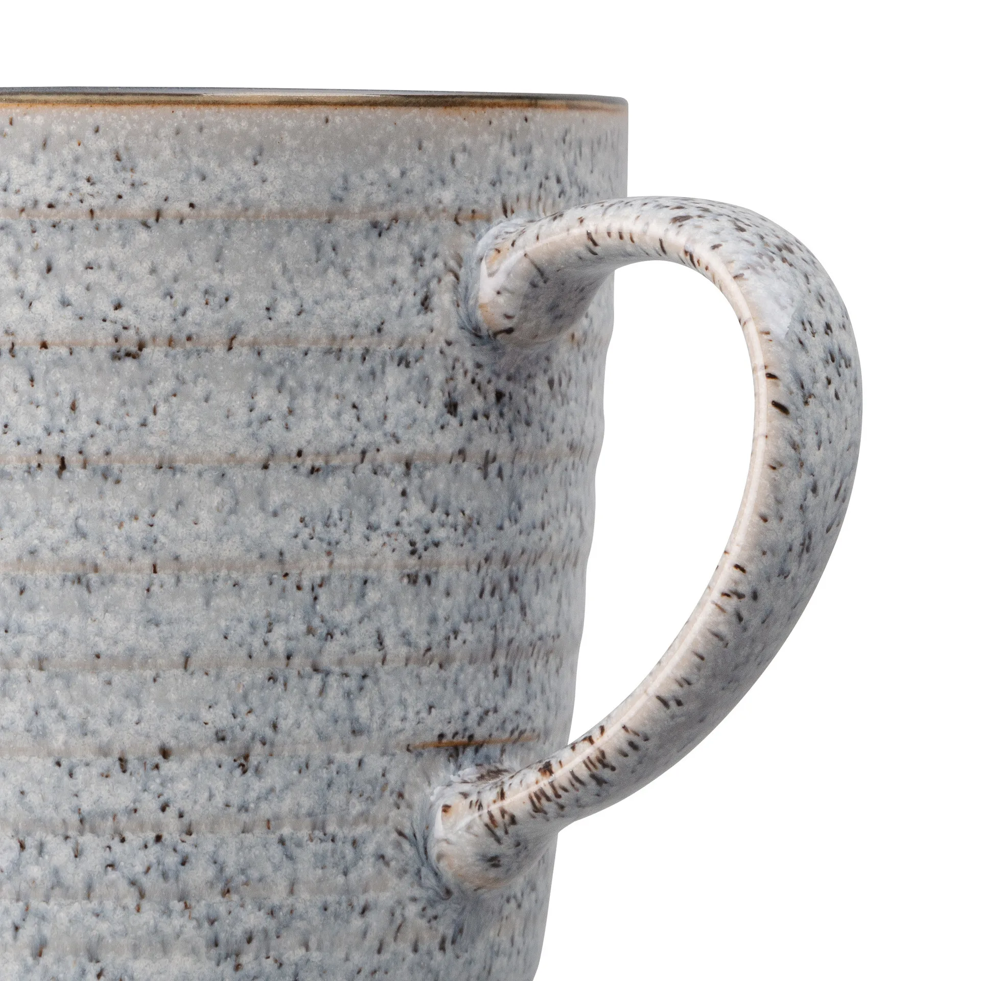 Studio Grey riflet kopp 40 cl, Granite Denby