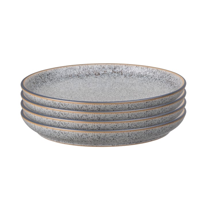 Studio Grey tallerken 21 cm 4-stk. - Granite - Denby