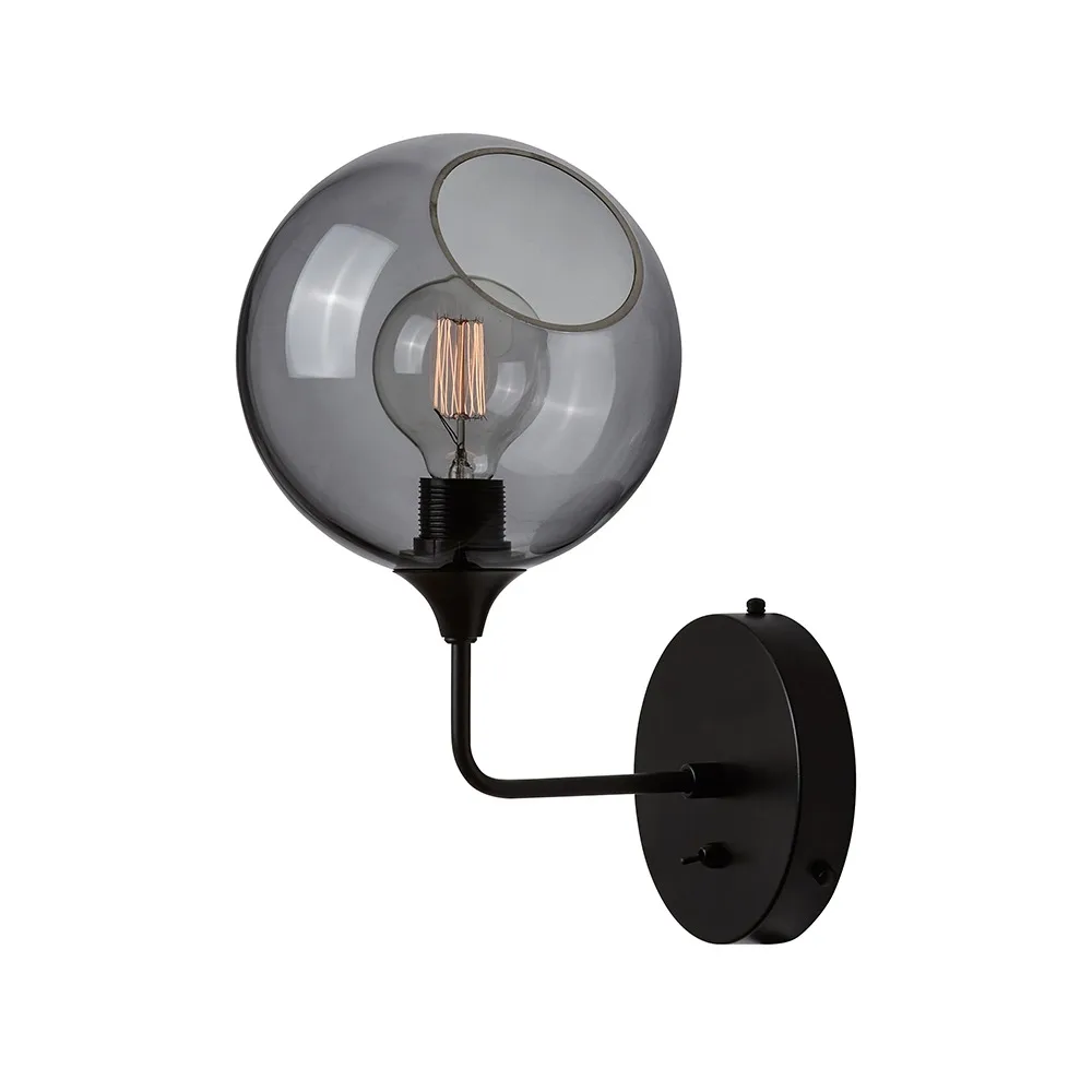 Ballroom vegglampe Ø20 cm, Smoke Design By Us