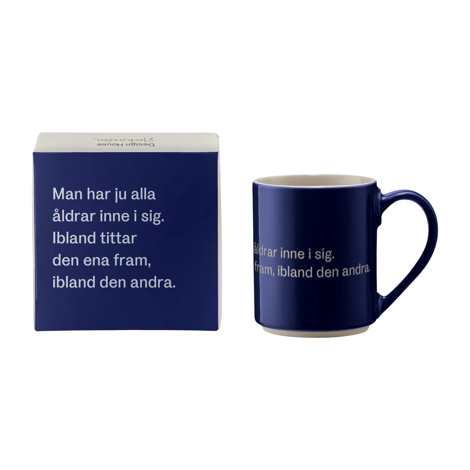 Astrid Lindgren kopp, for alle aldre, Svensk tekst Design House Stockholm