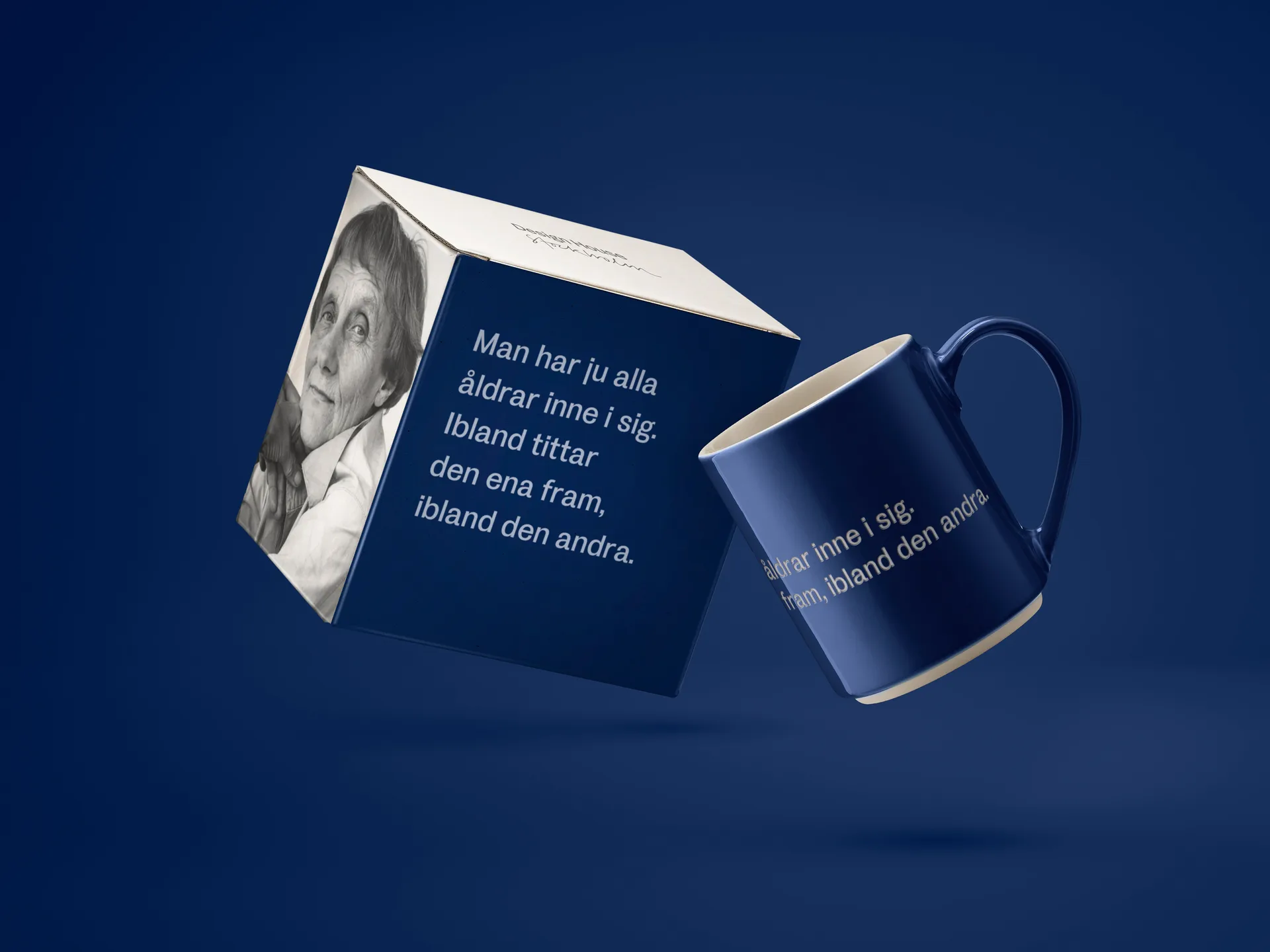 Astrid Lindgren kopp, for alle aldre, Svensk tekst Design House Stockholm