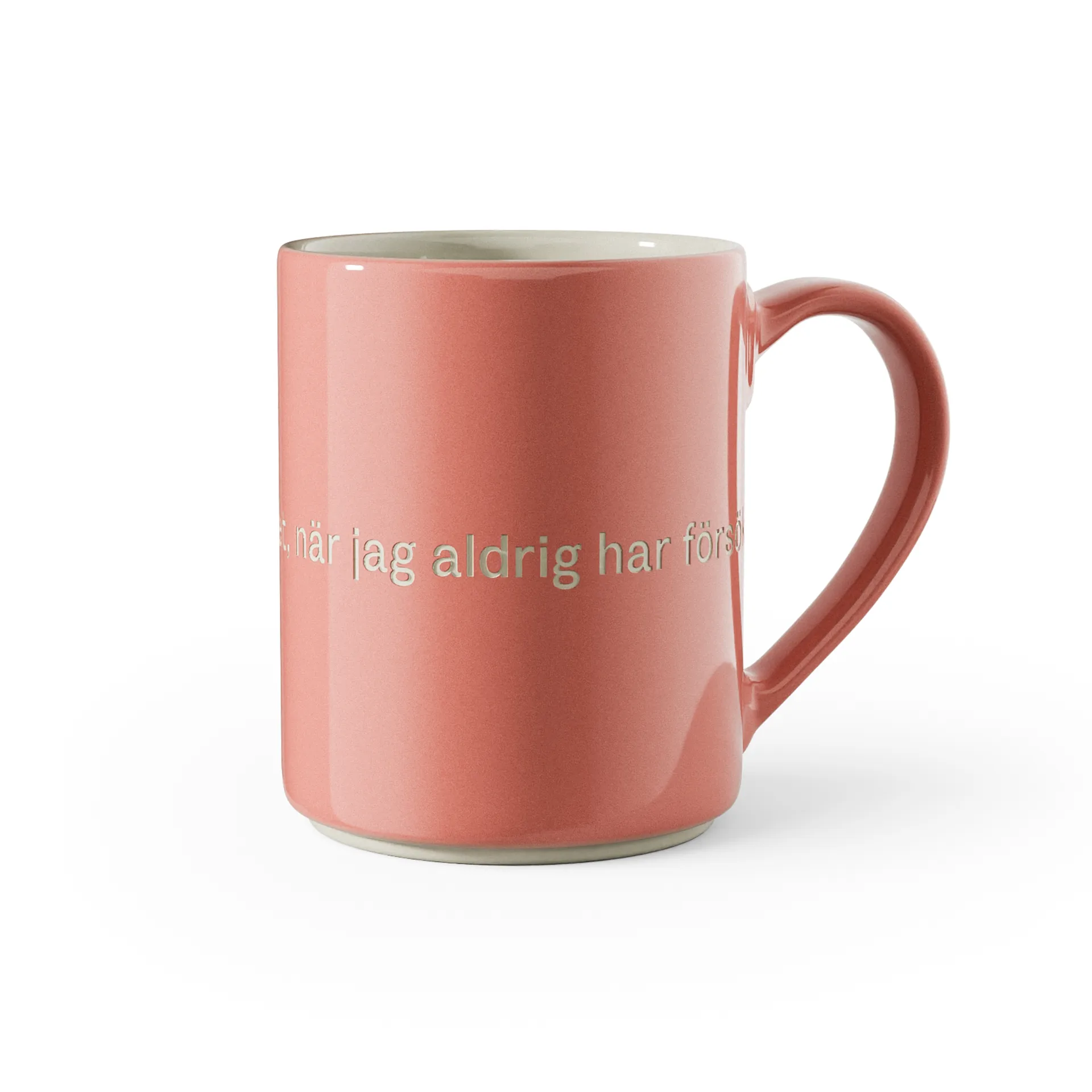 Astrid Lindgren mugg, hur ska jag kunna veta det.., Svensk tekst Design House Stockholm