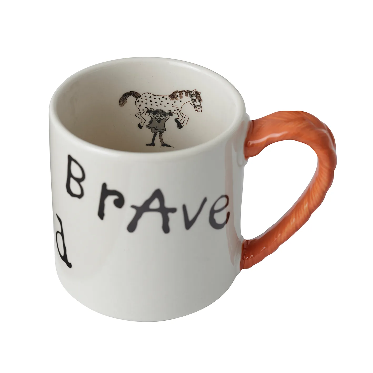 Astrid Lindgren Pippi jubileumskopp 20 cl, Strong Kind Brave Design House Stockholm