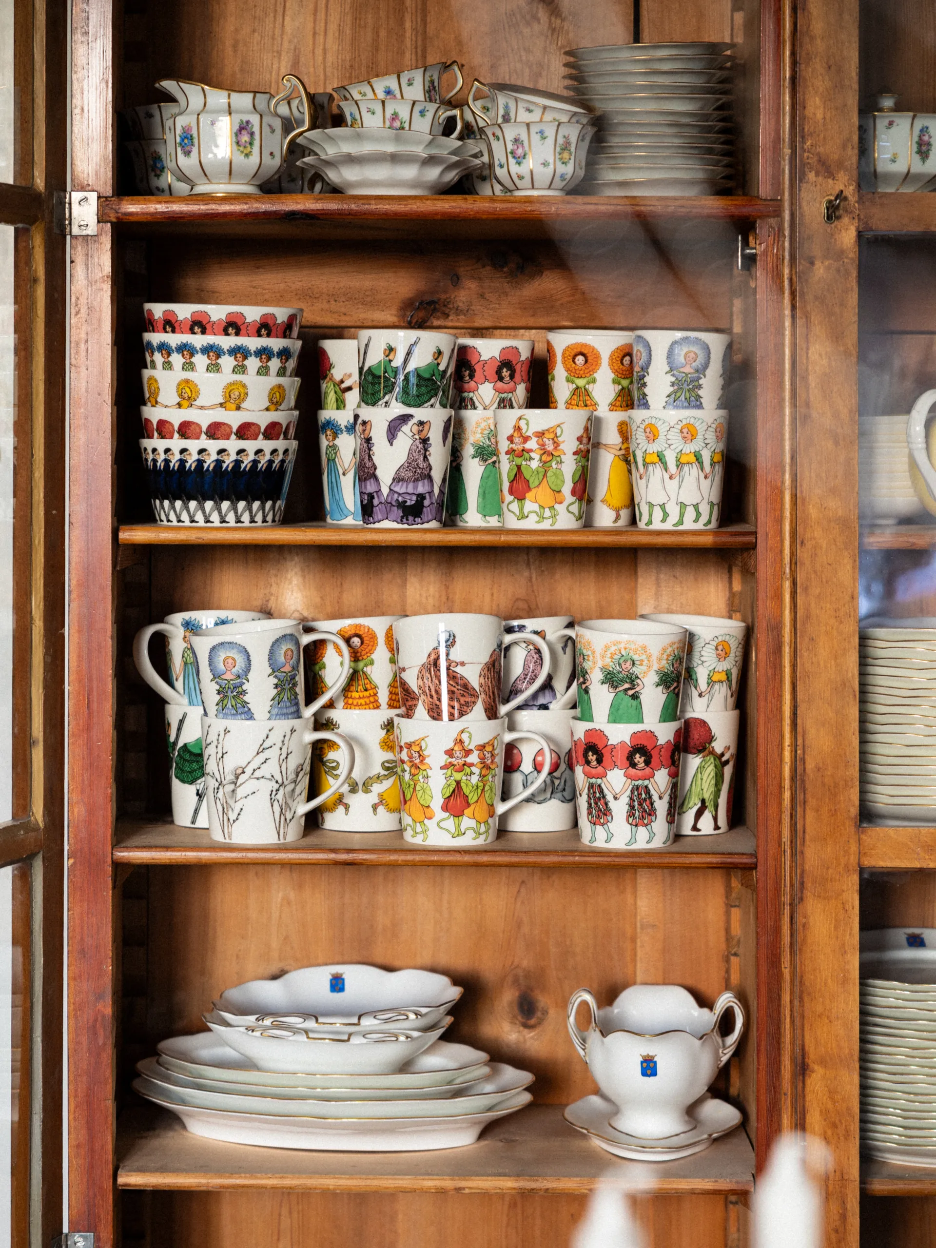 Blå Kornblomt Krus, med hank, 39 cl Design House Stockholm