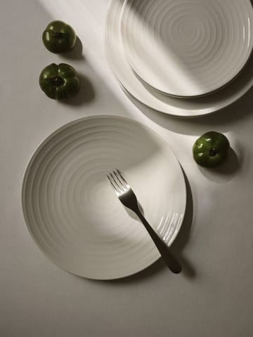 Blond asjett - stripe hvit - Design House Stockholm