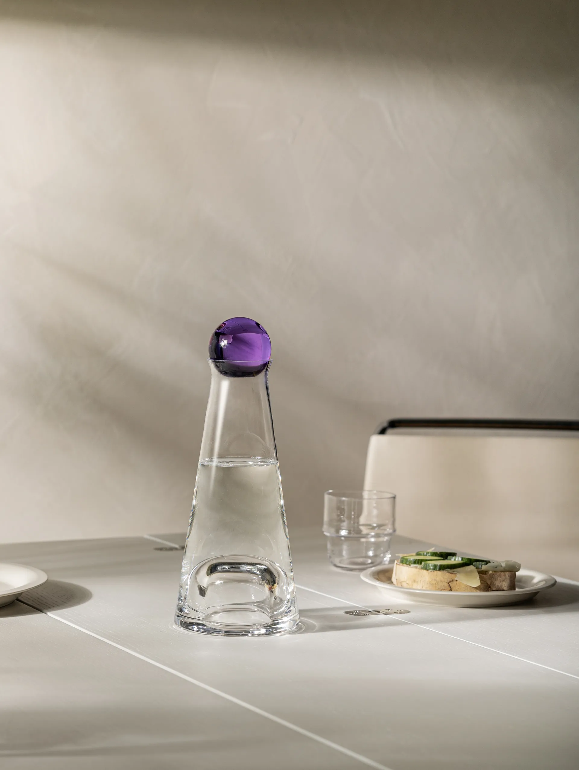 Fia karaffel, ametyst Design House Stockholm