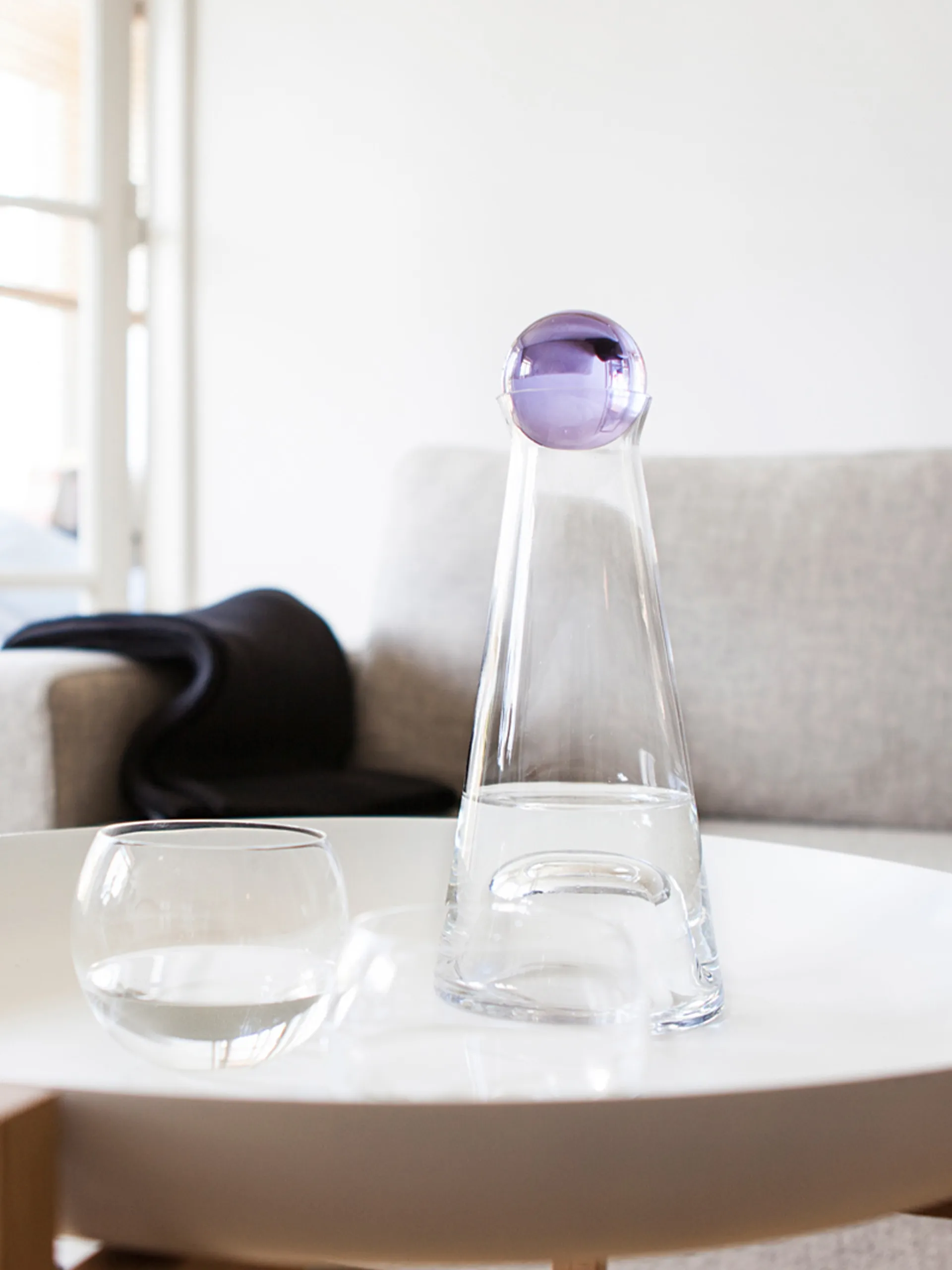 Fia karaffel, ametyst Design House Stockholm