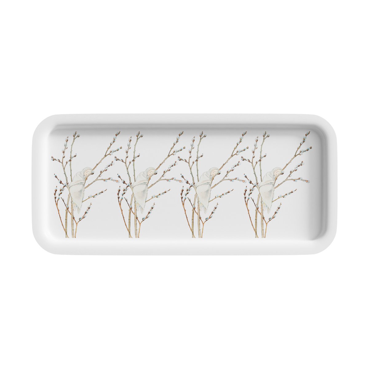 Design House Stockholm Little Willow brett 28 x 13 cm Hvit