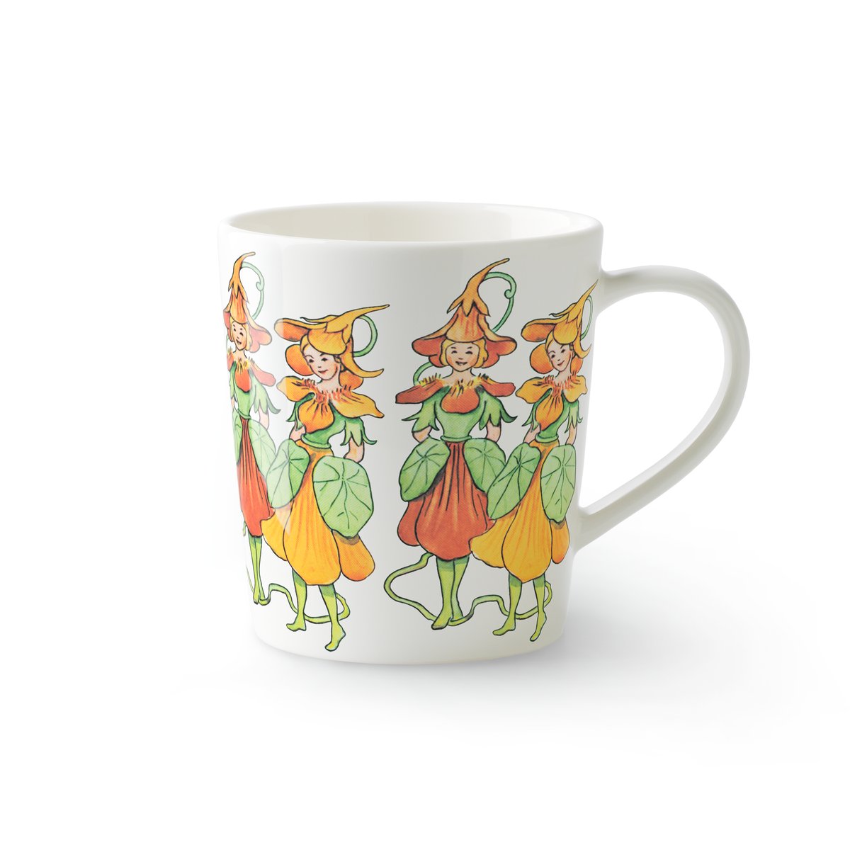 Design House Stockholm Nasturtium krus med hank 40 cl White