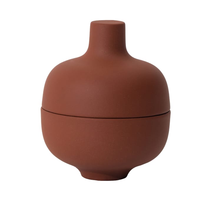 Sand skål med lokk S Ø 8,2 cm, Red clay Design House Stockholm