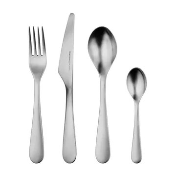 Stockholm Mono bestikksett 16 deler - Rustfritt stål - Design House Stockholm