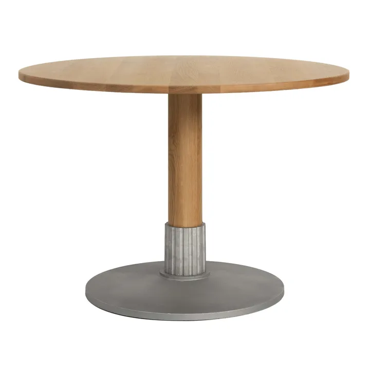 Tock Table spisebord - Eik, Ø110x76 cm - Design House Stockholm