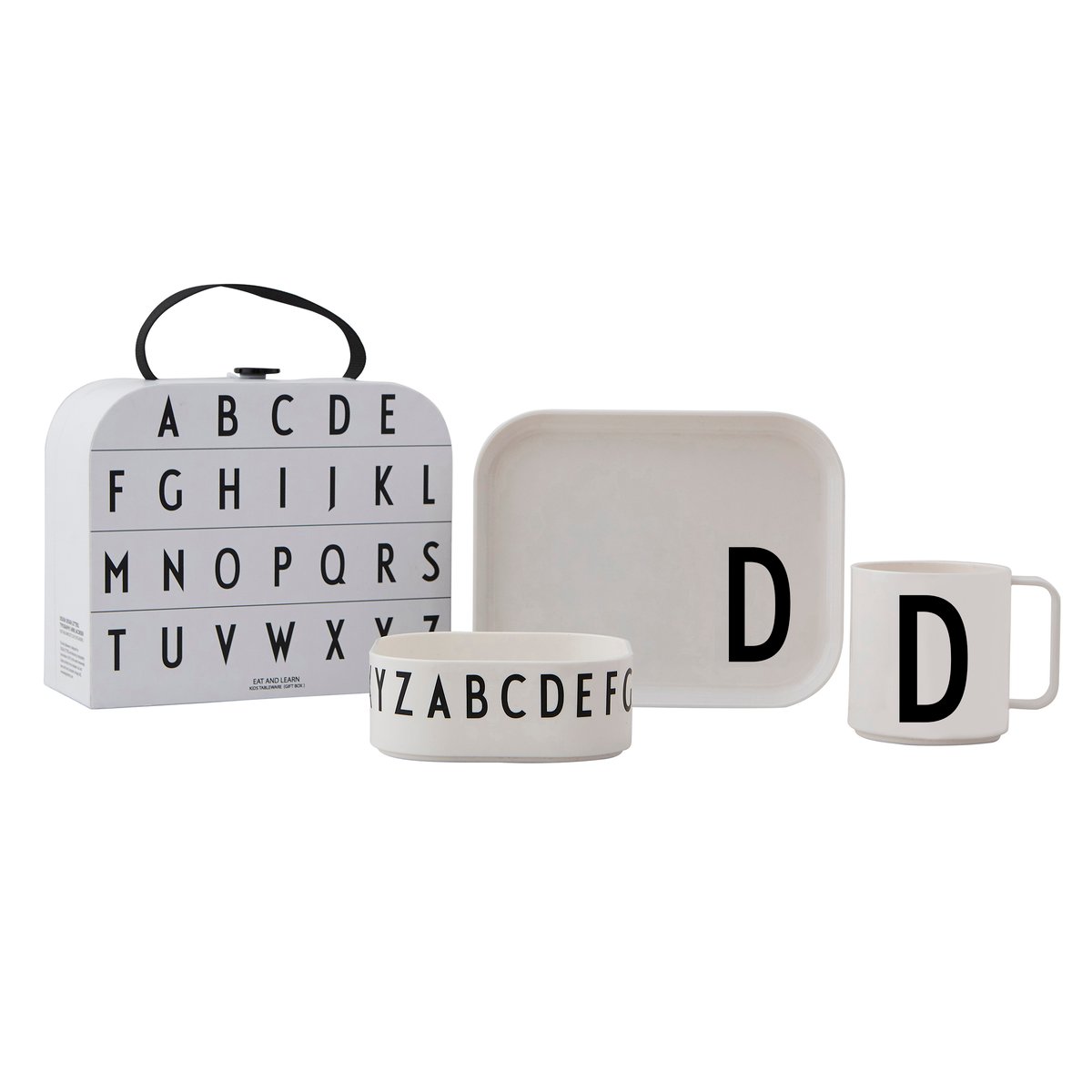 Design Letters Design Letters barneservise sett D