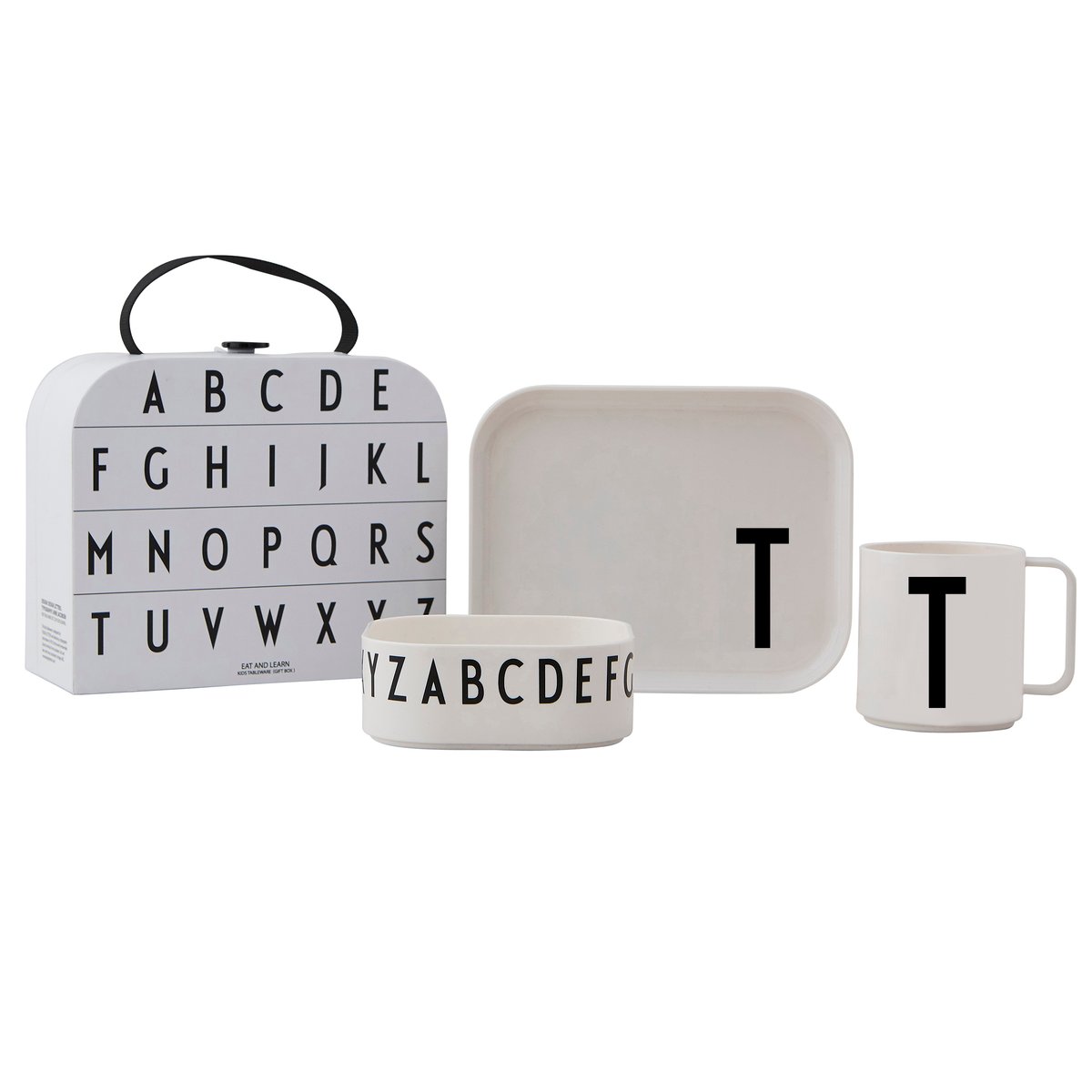 Design Letters Design Letters barneservise sett T