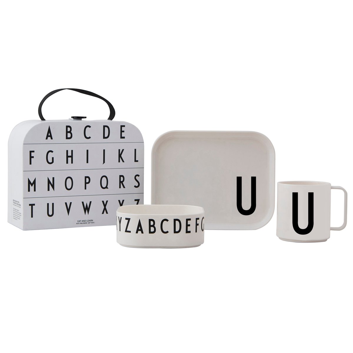 Design Letters Design Letters barneservise sett U
