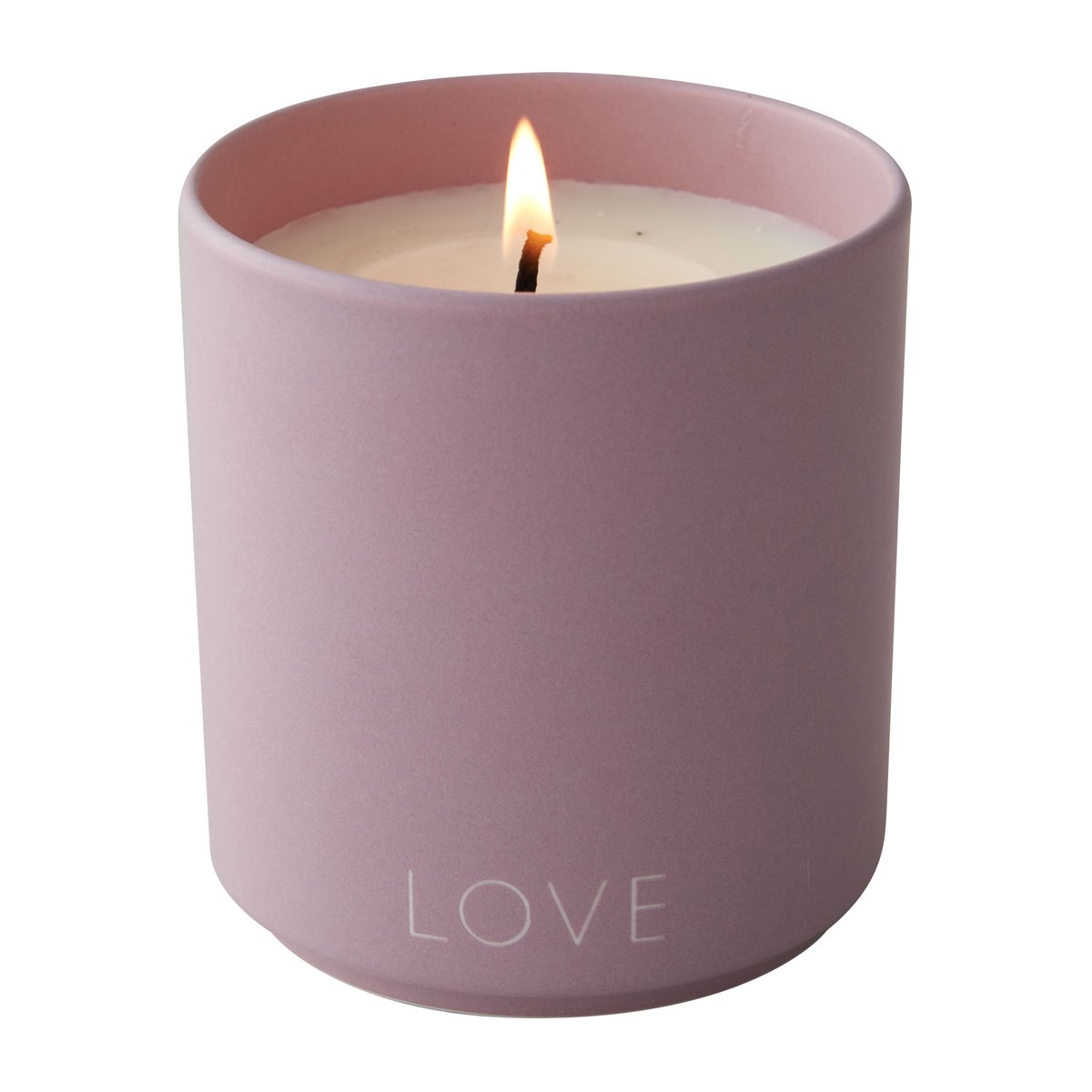 Design Letters Design Letters duftlys Ø 8 cm Love-lavendel