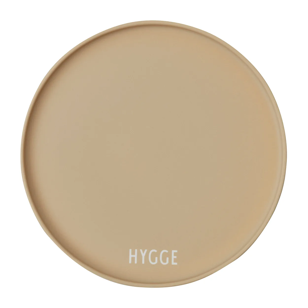 Design Letters Design Letters favorittallerken Ø 22 cm Hygge-beige