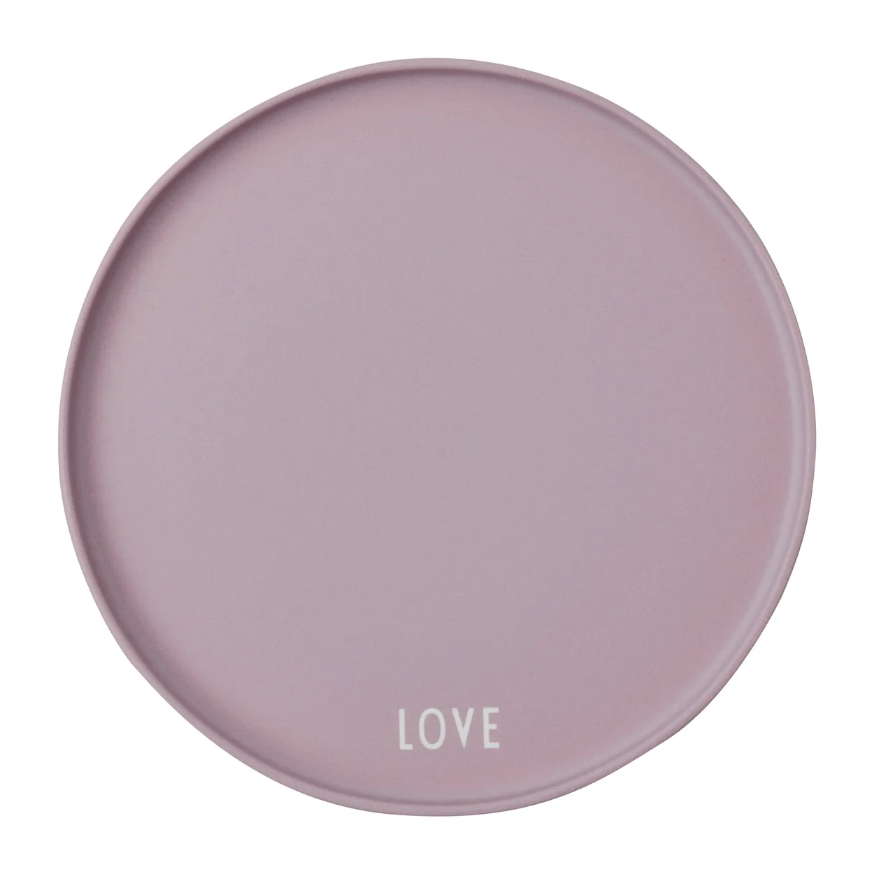 Design Letters Design Letters favorittallerken Ø 22 cm Love-lavender