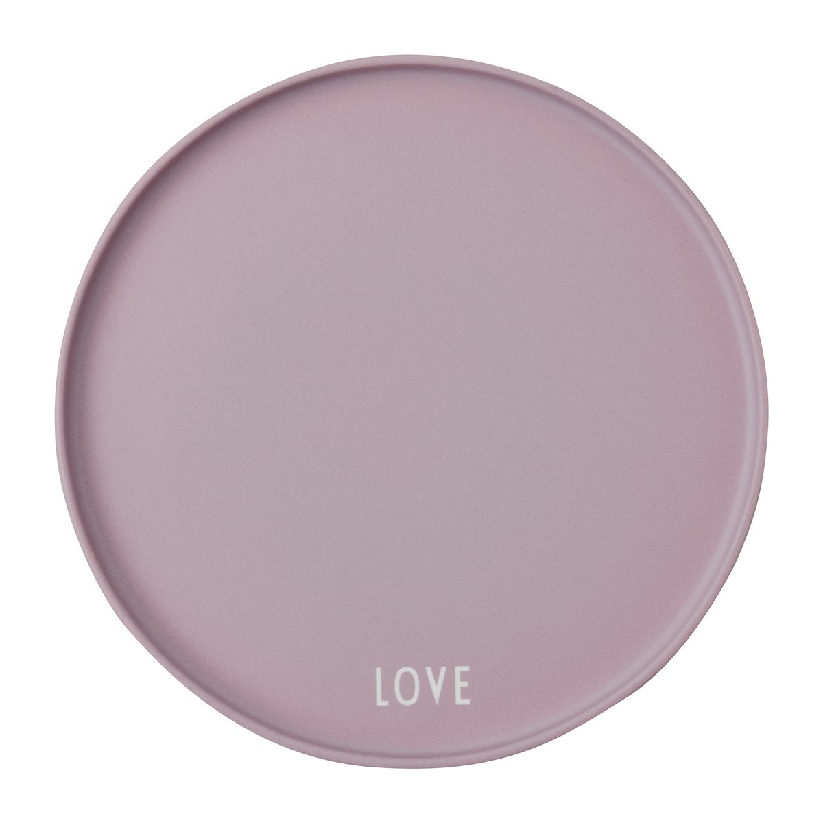 Design Letters Design Letters favorittallerken Ø 22 cm Love-lavender
