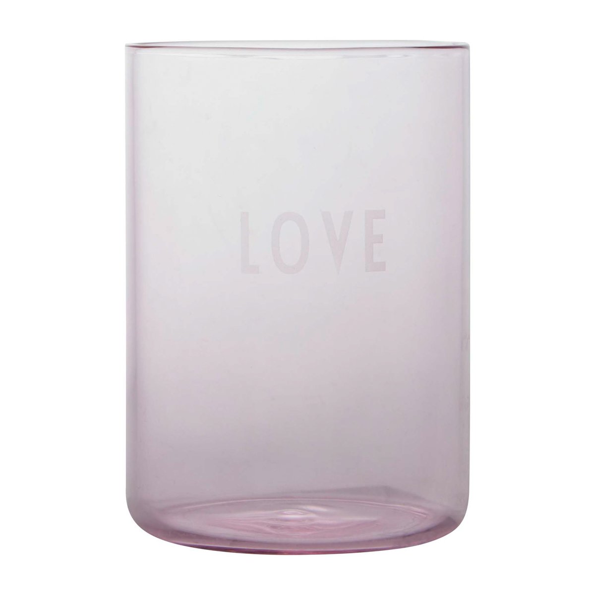 Design Letters Design Letters favorittglass 35 cl Love-rose