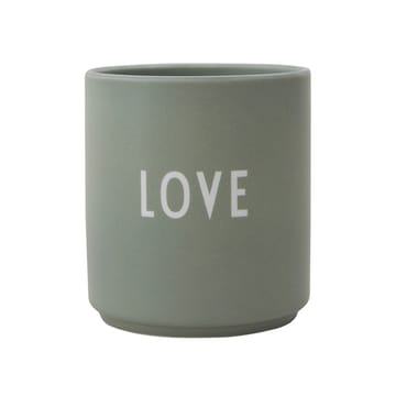 Design Letters favorittkopp 25 cl - Dad/Love-green - Design Letters