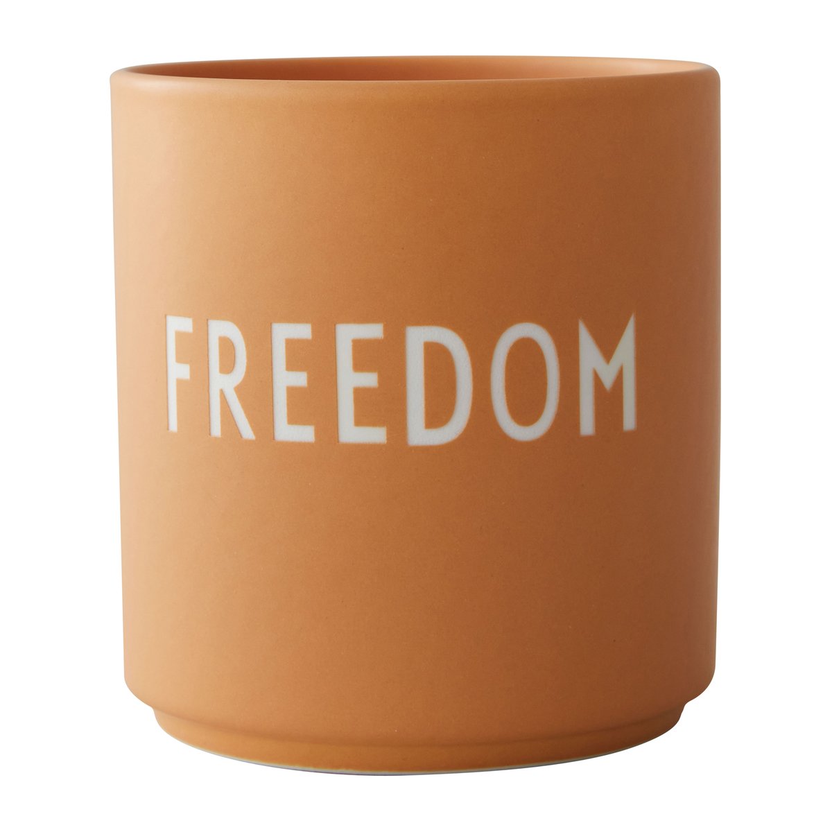 Design Letters - Favourite krus Freedom 25 cl oransje