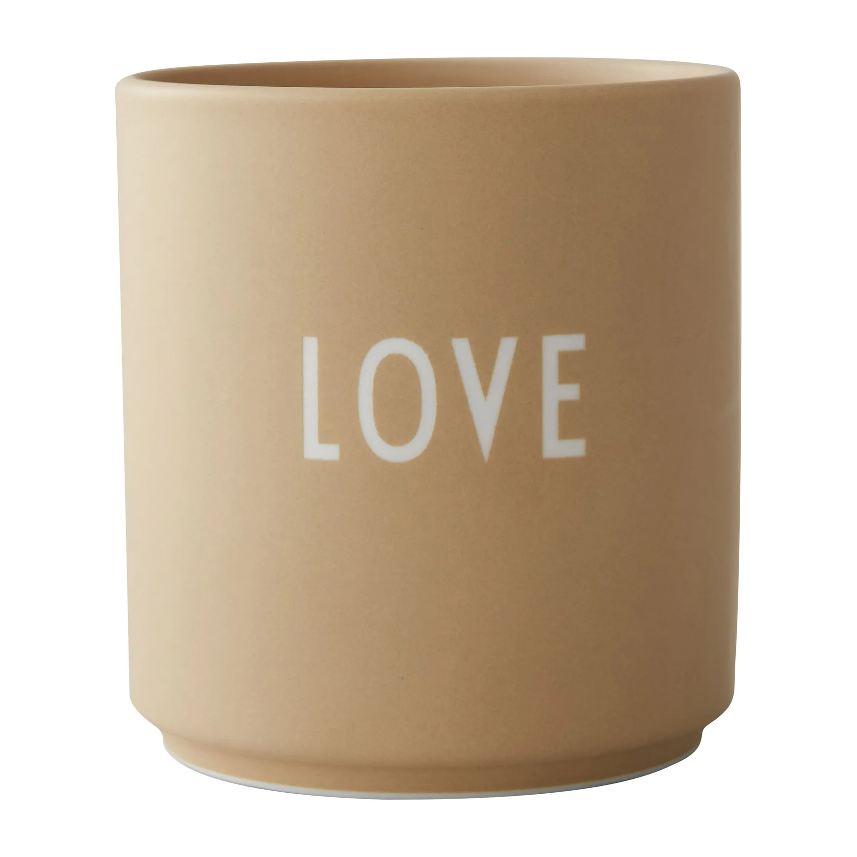 Design Letters favorittkopp 25 cl, Love-beige Design Letters