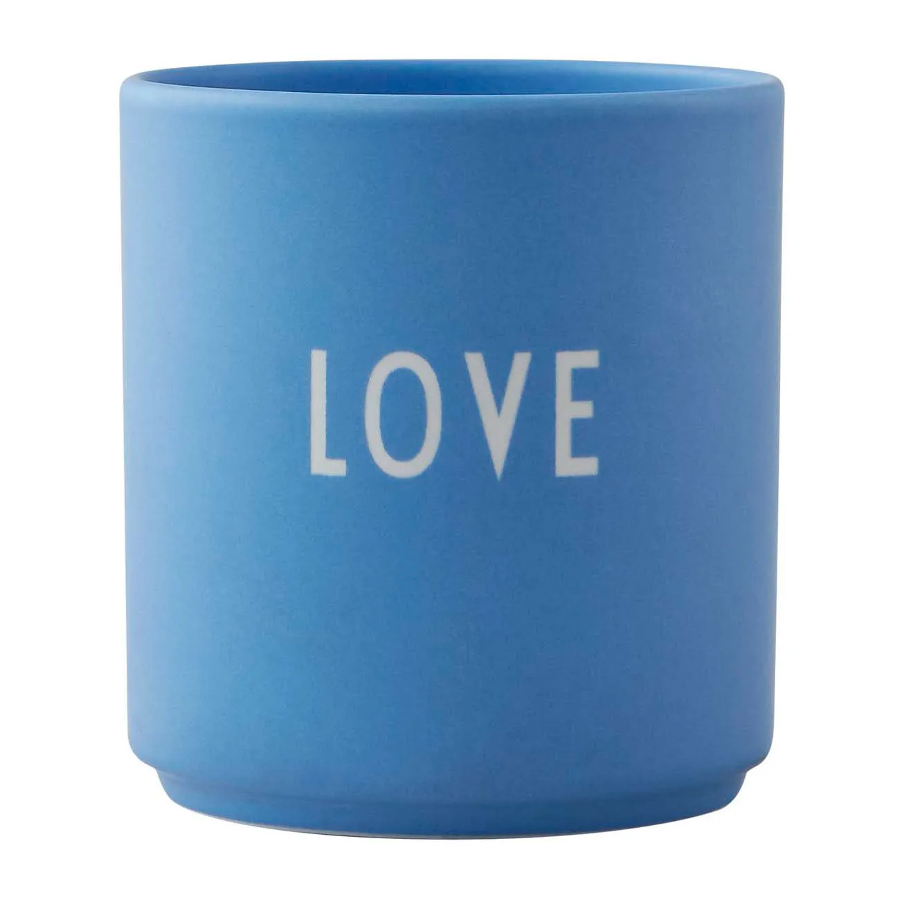 Design Letters favorittkopp 25 cl, Love-sky blue Design Letters