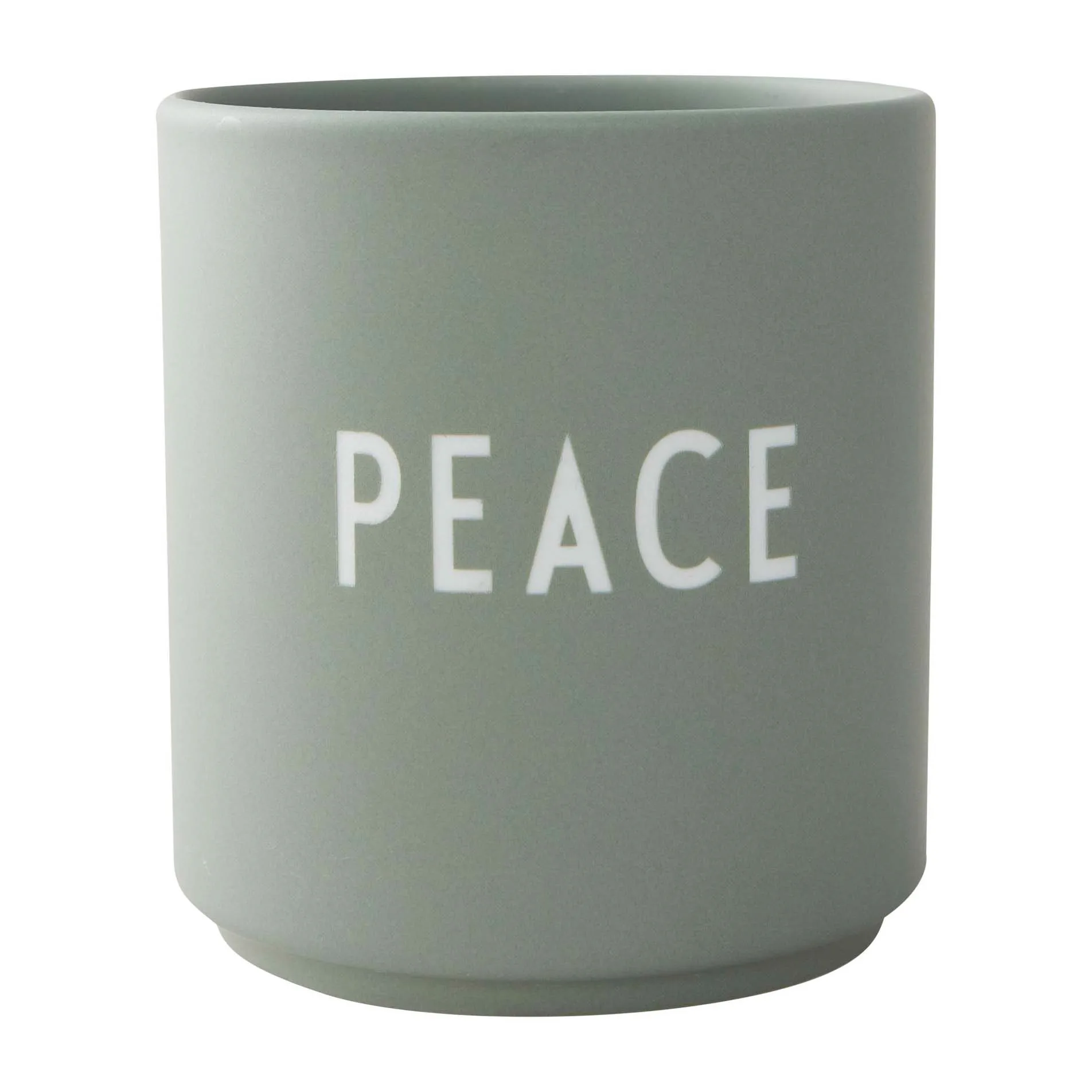 Design Letters favorittkopp 25 cl, Peace-green Design Letters