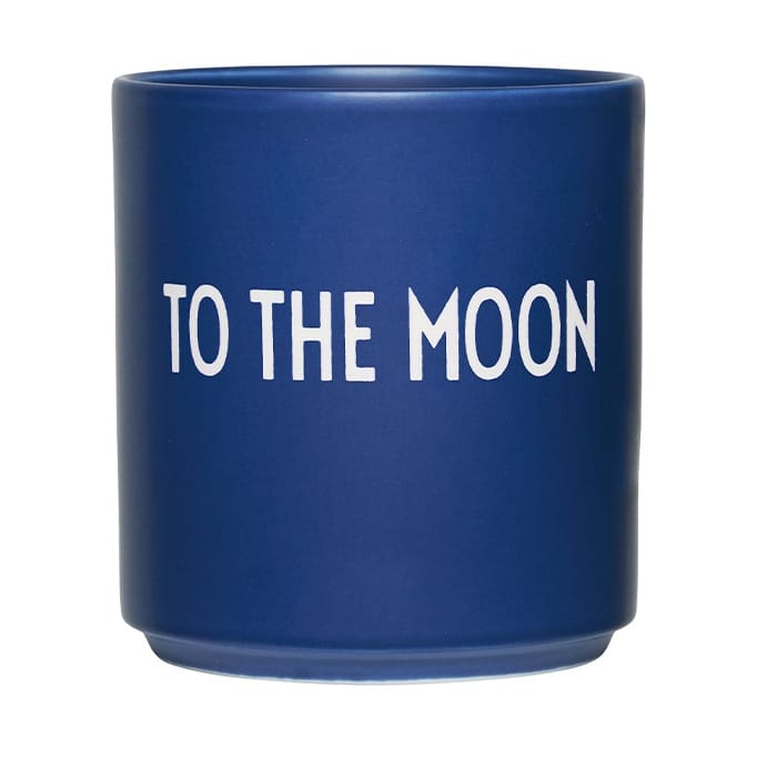 Design Letters favorittkopp 25 cl - To the moon - Design Letters