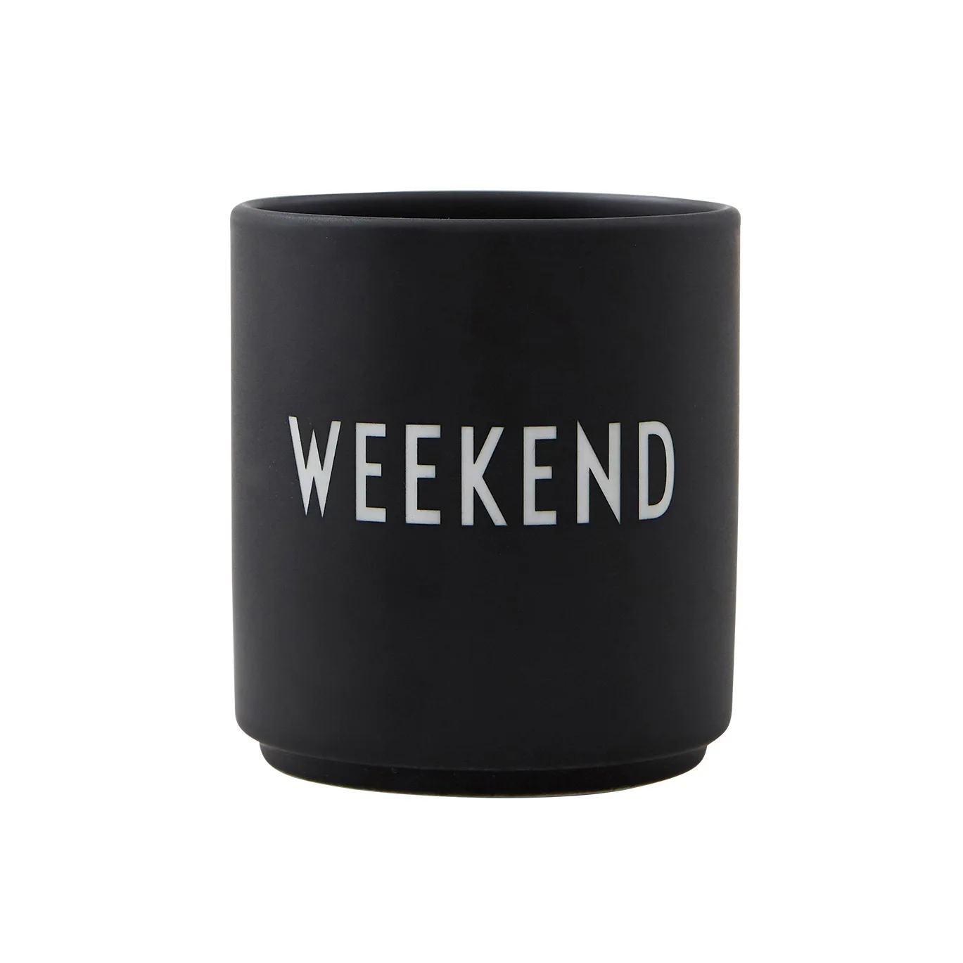 Design Letters favorittkopp 25 cl, Weekend-black Design Letters