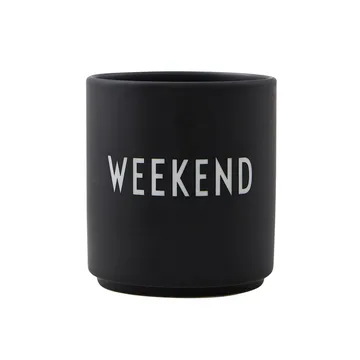Design Letters favorittkopp 25 cl - Weekend-black - Design Letters