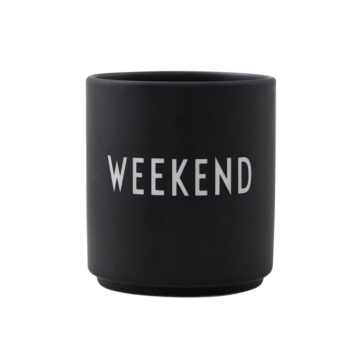 Design Letters Design Letters favorittkopp 25 cl Weekend-black