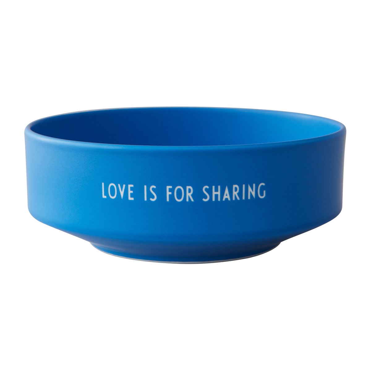 Design Letters Design Letters favorittskål medium Ø 17,5 cm Cobalt blue