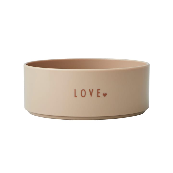 Design Letters favorittskål mini - Love (beige) - Design Letters