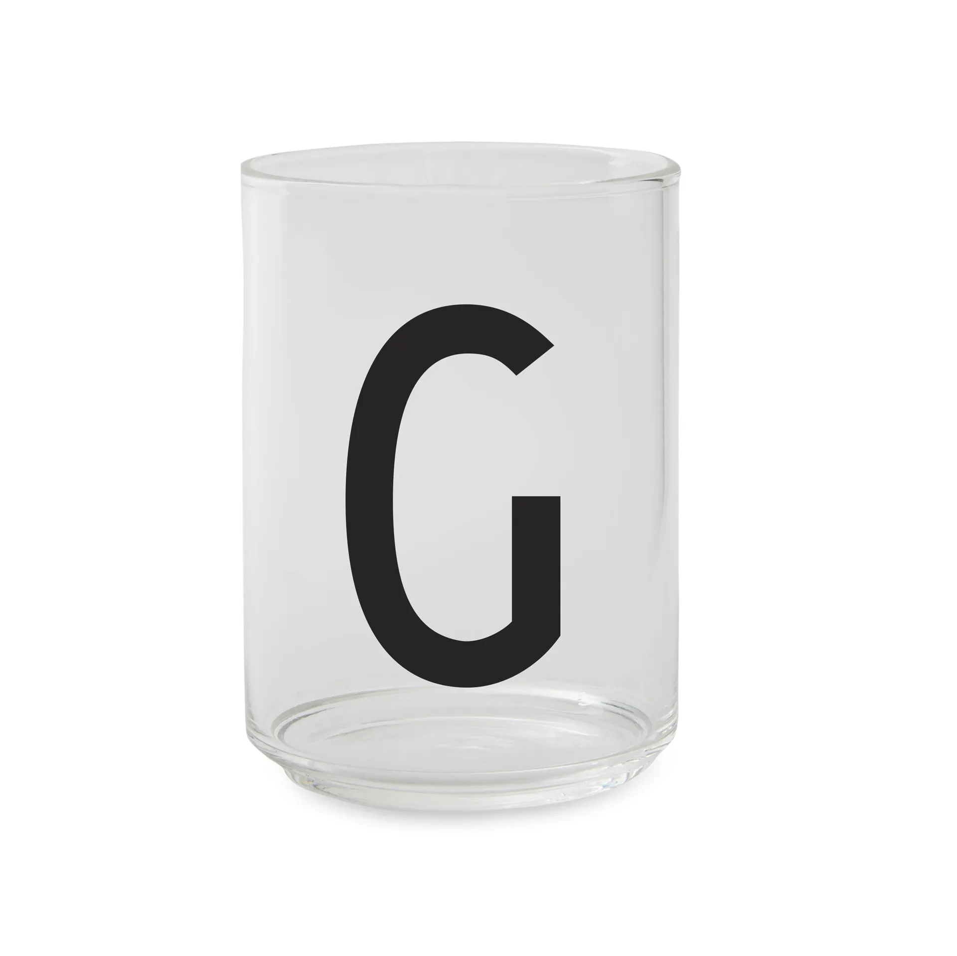 Design Letters glass, G Design Letters