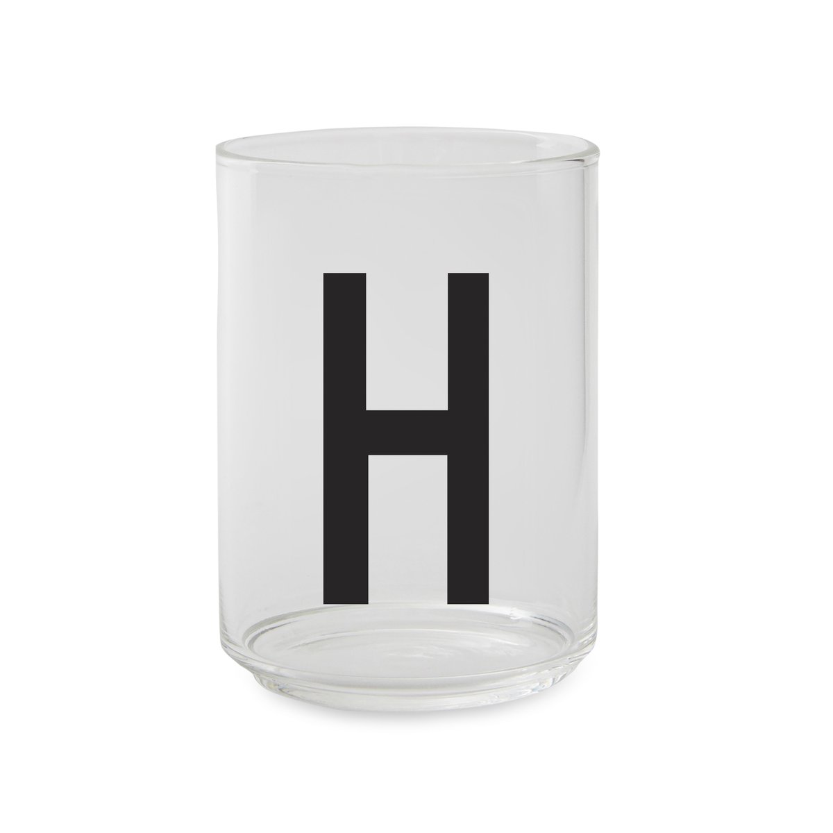 Design Letters Design Letters glass H